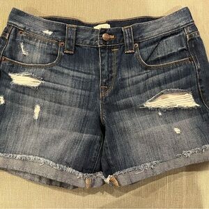 Distressed Denim Women Shorts size 28